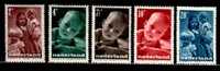 Ned 1947 Kinder Zegels Mint Hinged 495-499 #409 - Unused Stamps
