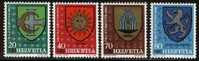 Switzerland 1980 Stamps MNH Pro Patria 1187-90 # 804 - Ongebruikt