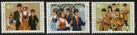 LIECHTENSTEIN 1980 Stamps MNH Costumes 754-6 # 840 - Ungebraucht