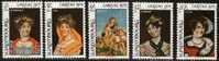 LUXEMBURG 1979 Stamps MNH Caritas 998-1002 # 858 - Nuovi