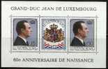 LUXEMBURG 1981 Block MNH Grand-Duc # 882 - Unused Stamps