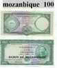 Billet De Mozanbique 100 Escudos 1961 - Mozambique