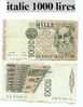 Billet D´italie 1000  Lires 1982 - Andere & Zonder Classificatie