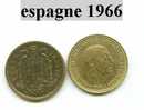 Piece D´espagne 1 Ptas 1966 - Other & Unclassified