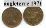 Piece D´angleterre 5 Pence 1971 - Other & Unclassified