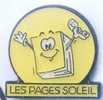 Pages Soleil (concurent Des Pages Jaunes): Logo Humoristique - Telecom De Francia