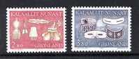 Groenland 1987 Yvertnr. 162-63 *** MNH Cote 4,25 Euro - Nuovi