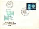 Ungaria FDC With Cristal 1978. - Porcelain