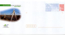Entier Postal Neuf PAP Local Personalisé. La Corrèze Et SES Territoires. Haute Corrèze (pont Suspendu Du Chavanon) - Prêts-à-poster: Repiquages /Luquet