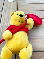 Peluche Winnie Avec Cœur Rouge - Neuve - Hauteur: 17 Cm - Ref 6538 - Cuddly Toys