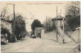 Henne - La Gare - Route De Chaudfontaine Vers Chenée - Chaudfontaine