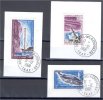 FRANCE SOUTHERN AND ANTARCTIC TERRIT. 3 STAMPS VFU! - Usados