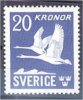 SWEDEN "SWANS" PERF ON 4 SIDES VF MLH! - Unused Stamps