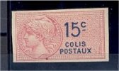 FRANCE, VERY RARE RAILWAY STAMP IMPERFORATED XF NH **! - Ungebraucht