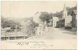 Chaudfontaine - La Grande Rue Et L'Eglise - Chaudfontaine