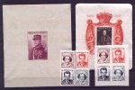 MONACO, GOOD GROUP SOUVENIR SHEETS 1938-49 VF MLH / NH **/* - Colecciones & Series