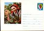 Romania Enteire Postal 1961 With Wines Mint. - Vini E Alcolici