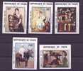 NIGER - PICASSO PAINTINGS - IMPERFORATED SET NEVER HINGED **! - Picasso