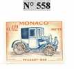 Timbre De Monaco N° 558 - Andere & Zonder Classificatie