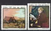 CUBA Poste 1272 & 1273 ** Tableau (CV 7 €) Le Facteur De CAZIN Et Portrait De G. RONNEY - Ungebraucht