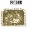 TIMBRE DE MONACO N° 688 - Other & Unclassified