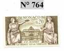 Timbre De Monaco N° 764 - Other & Unclassified