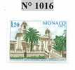 Timbre De Monaco N° 1016 - Andere & Zonder Classificatie