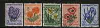 NEDERLAND 1953 Zomer Serie 602-606 Used # 1174 - Used Stamps