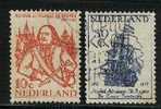 NEDERLAND 1957 De Ruyter Serie 693-694 Used # 1189 - Used Stamps