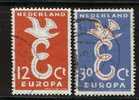 NEDERLAND 1958 Europa Serie 713-714 Used # 1192 - Gebruikt
