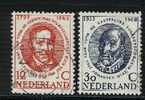 NEDERLAND 1960 Volkgsgezondheid Serie 743-744 Used # 1199 - Gebruikt