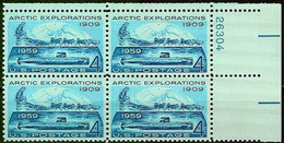 USA..1959..Michel # 751...BLOCK 4 STAMPS...MNH. - Nuevos