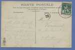 110 Op Postkaart Met Cirkelstempel OOSTENDE 1J Op 7/09/1914   (Offensief W.O.I) - Andere & Zonder Classificatie