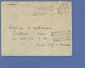 Brief Van BRUSSEL Op 18/04/1945 Naar Armée Belge Campagne  + Stempel  CONTROLE / TOEZICHT - Oorlog 40-45 (Brieven En Documenten)