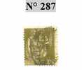 TIMBRE DE FRANCE N° 287 - 1932-39 Paix