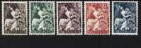 C1832 - Pays-Bas 1946 - Yv.no.446/50 Neufs** - Unused Stamps