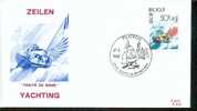 FDC België (lot61) - Sailing