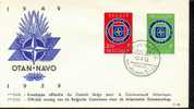 FDC België (lot89) - 1959