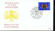 FDC België (lot109) - Briefmarken