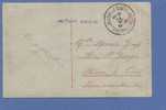 Postkaart Met Stempel BRAINE-LE COMTE + PORT PAYE (violet) - Other & Unclassified