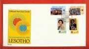 LESOTHO 1983 FDC Commonwealth   415-418 # 948 - Lesotho (1966-...)