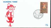 FDC België (lot302) - 1989