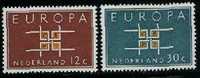 Ned 1963 Europa Serie Mint Hinged 800-801 # 293 - Nuevos