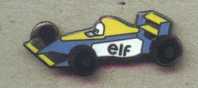 Pin's ELF VOITURE DE COURSE [856] - F1