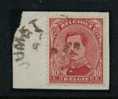 138 Op Fragment Met Kiesbureel-stempel  JUMET  (noodstempel) - 1915-1920 Alberto I