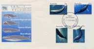 Australia 1982 Whales FDC - Ballenas