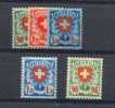 SWITZERLAND, 5 GOOD STAMPS ARMS 1924-40 LIGHT HINGED! - Nuevos