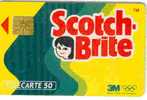 01/92 Scotch Brite 50 - Used Card - Sin Clasificación