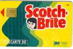 01/92 Scotch Brite 50 - Used Card - Non Classés