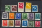 HUNGARY, NICE PREWAR GROUP 1932-1934 LH/NH */**! - Collections